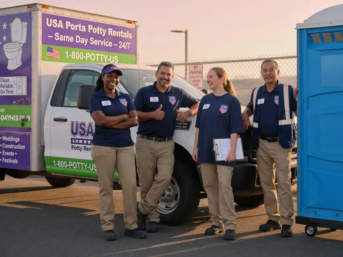 Porta Potty Rental company in White Sulphur Springs, WV